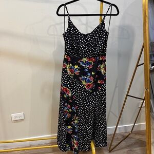 Likely Saige dress in black multi size 6